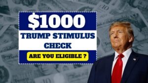 $1000 Trump Stimulus Check 2025 – Are You Eligible for This IRS Payout Coming Soon?