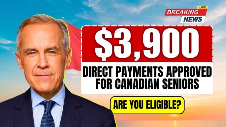 $3,900 Direct Payments Approved for Canadian Seniors – Are You Eligible?