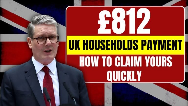 £812 October2025 Payment for UK Households – How to Claim Yours Quickly