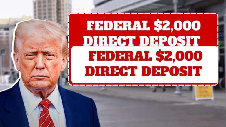 Federal $2,000 Direct Deposit Payments Coming in October 2025