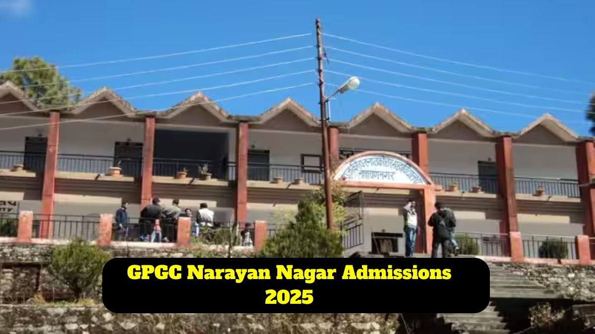 GPGC Narayan Nagar Admissions 2025: Complete Guide for UG & PG Courses