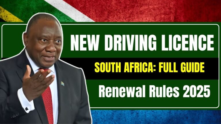New Driving Licence Renewal Rules 2025 in South Africa Full Guide