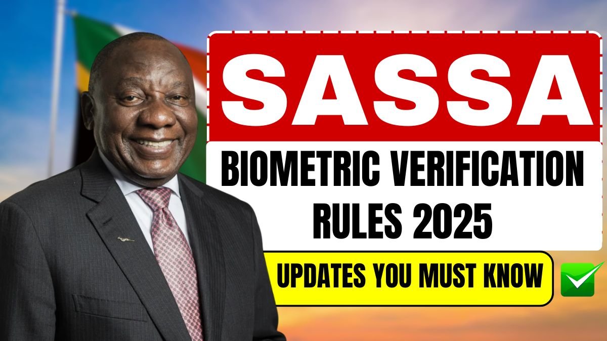 SASSA Biometric Verification Rules 2025: Process & Updates You Must Know